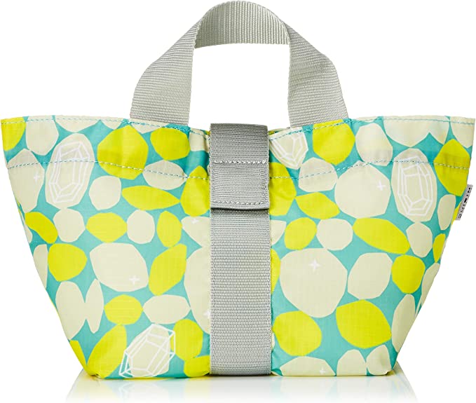 Amazon | [ひびのこづえ] 保冷トートバッグ レディース 92003002B グリーン 日本 18cm×17cm×15cm (FREE サイズ) | ハンカチ・バンダナ 通販