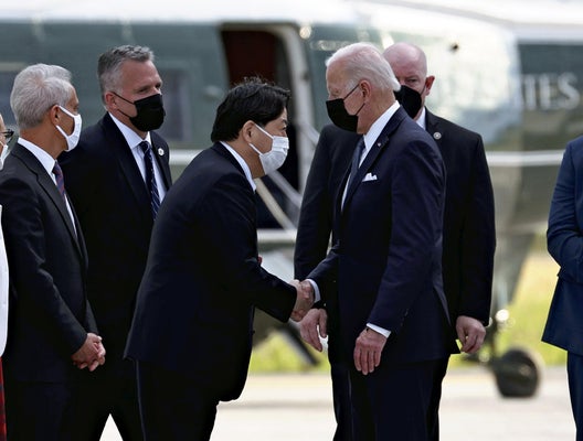 バイデン米大統領、就任後初の来日…あす岸田首相と首脳会談 : 読売新聞オンライン