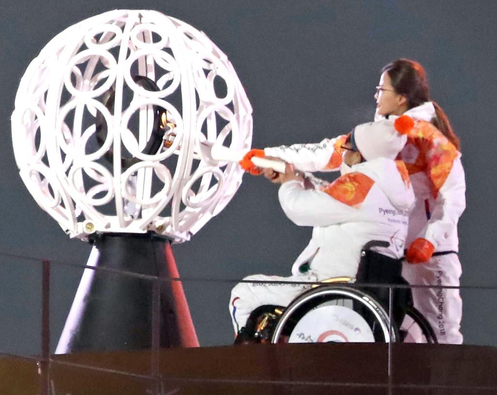 キム・ウンジュン「メガネ先輩」聖火