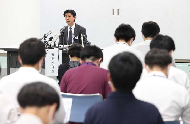 会見では、警備の問題点に関する質問が相次いだ