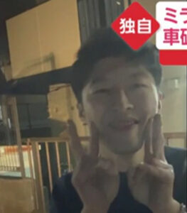 千葉サイドミラーもぎ取り犯の名前は？ダブルピース男現る！ - 徒然草