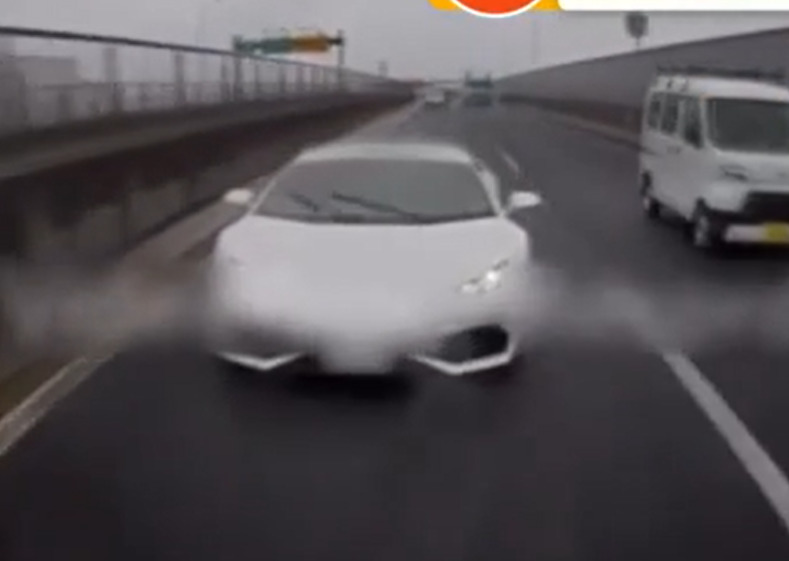 動画】あおり運転ランボルギーニのナンバーや犯人は誰か顔画像は？場所は名古屋市都市高速 | ラピカブログ
